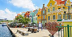 Colorful Traditional Homes, Willemstad, Curacao