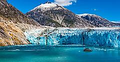 Alaska Endicott Arm Dawes Glacier Landscape