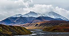 Alaska, Toklat River Braided Channels
