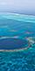 Belize City Reef Atoll Blue Hole Aerial