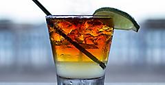 Gosling Black Seal Rum Cocktail 