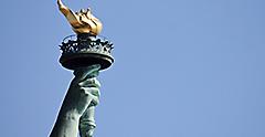 The Statue of Liberty Torch and Hand