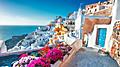 Greece Fira Principal Town View