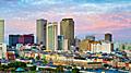 New Orleans City Skyline Panoramic View