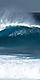 Banzai Pipeline wave at local surf spot. Oahu, Hawaii.