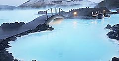 The silica- and mineral-rich waters of the Blue Lagoon are known for their healing powers.