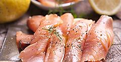 Mediterranean Sashimi Salmon Carpaccio