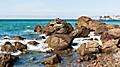 Rocks by the Shore, Baja Coast Ensenada, Mexico