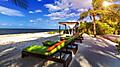 Scenic beaches, playas, and hotels of Cozumel island