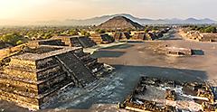 Pyramids of Teotihuacan, Valley of Mexico, Mexico City