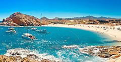 Taking a Cruise to Santa Maria Beach in Los Cabos, Baja California Sur, Mexico