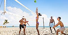 Perfect Day Coco Cay South Beach Volleyball Friends