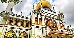 Singapore Masjid Sultan Mosque 