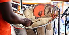 Steel Drums being Played on a Cruise Ship in the Caribbean