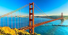 The Unmistakable Golden Gate Bridge in San Francisco