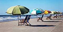 Texas Galveston Beach Umbrella