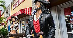 George Town Pirate Statues