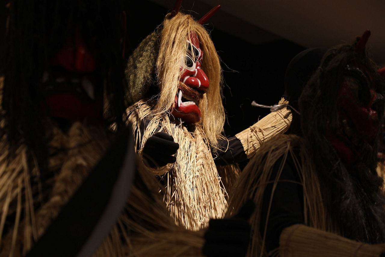 Japan Akita Namahage Ogres Family Oral Tradition Folklore