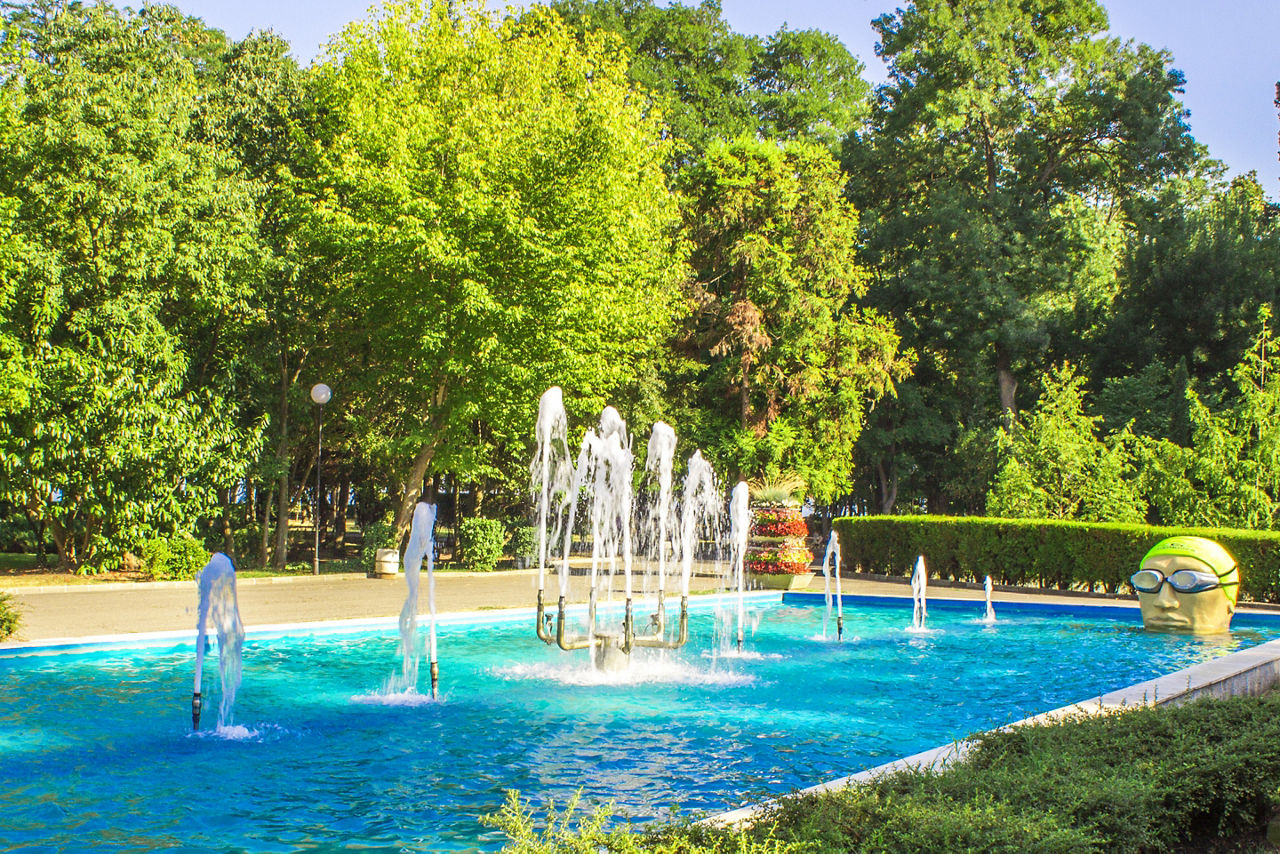 Spend an afternoon taking in the beauty of the Sea Garden in Burgas, Bulgaria