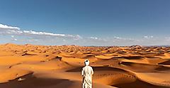 Visiting the Sahara Desert near Casablanca City, Morocco