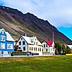 isafjordur iceland colorful buildings
