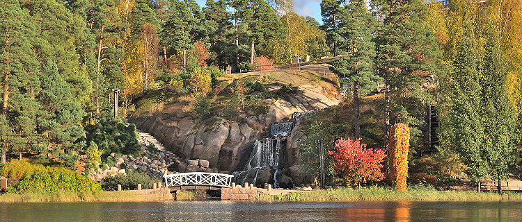 kotko finland sapokka park waterfall