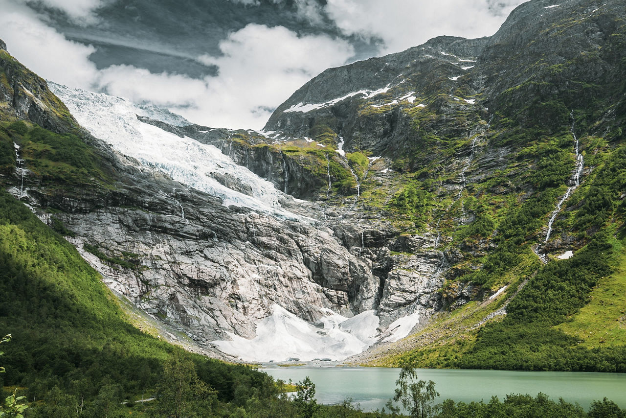 Jostedalsbreen National Park, Sogn Og Fjordane County, Norway.