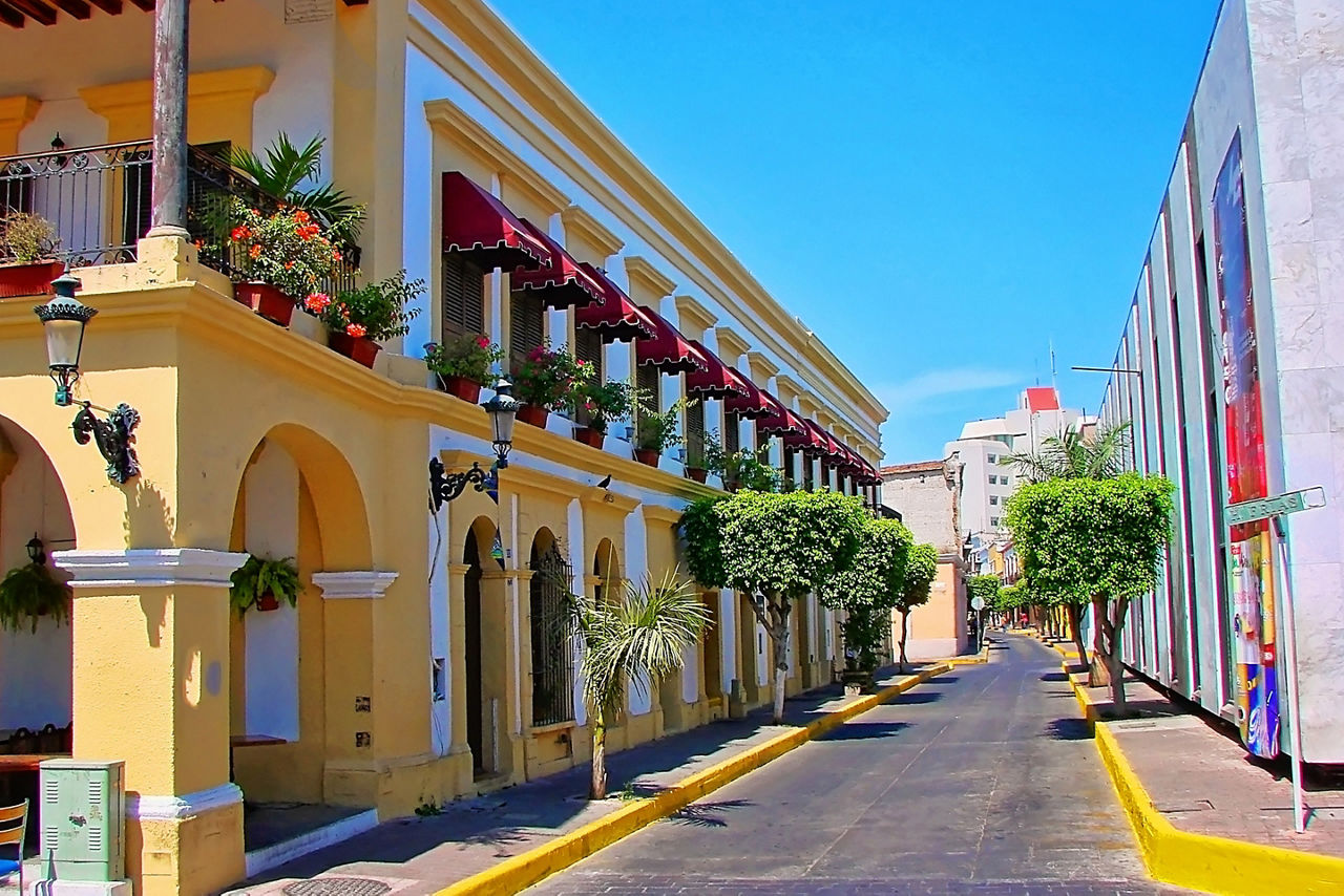 Old City Street, Mazatlan, Mexico