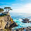 The Lone Cypress, seen from the 17 Mile Drive, in Pebble Beach, California.