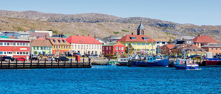 France Saint Pierre Miquelon Harbor Homes