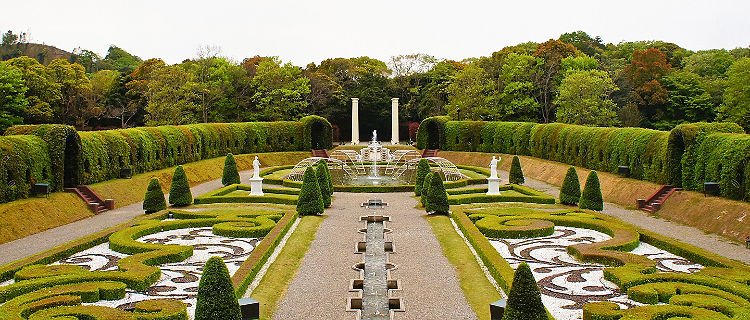 Huis Ten Bosch Palace Sasebo Kyushu Garden