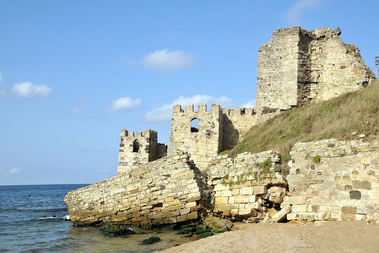 Sinop Castle, now a museum, housed prisoners for centuries.