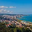 View of Trabzon Yomra district from above