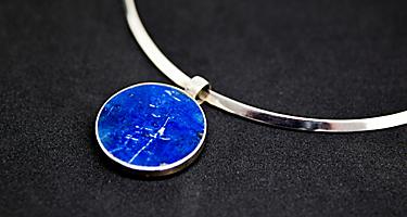 Natural Lapis Lazuli Stone jewelry. blue natural stone