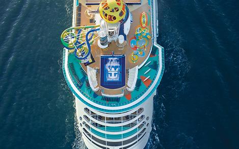 Independence of the Seas Aerial 