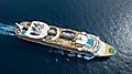symphony of the seas aerial seea day sailing cruise
