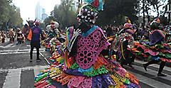 Day of the Dead parade in Mexico City, Mexico