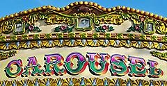 Carousel Detail Colorful Sign