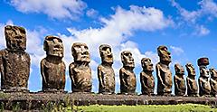 Easter Island is all that Remains of the Mythical Continent of Mu.