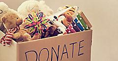 Giving Back to the Community with a Box of Toy Donations 